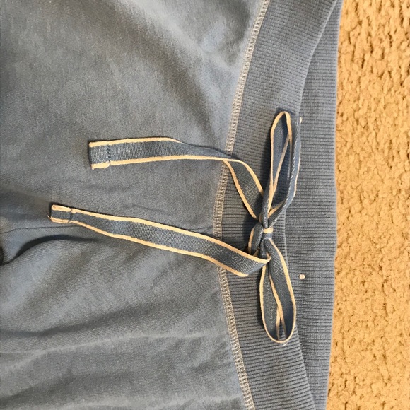 VICTORIA SECRET PINK Light Blue Sweatpants - Picture 4 of 6